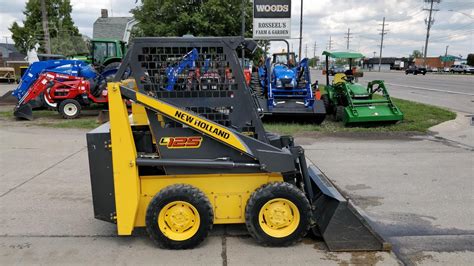 l125john deere 60 skid steer new holland lbs|new holland l125 loader specs.